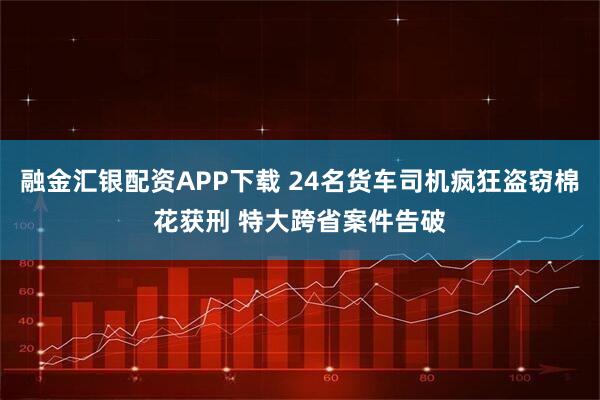融金汇银配资APP下载 24名货车司机疯狂盗窃棉花获刑 特大跨省案件告破